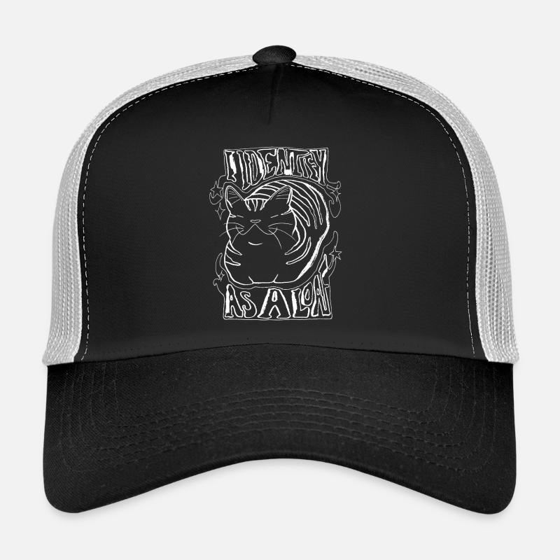ICH IDENTIFIZIERE MICH ALS LAIB Trucker Cap
