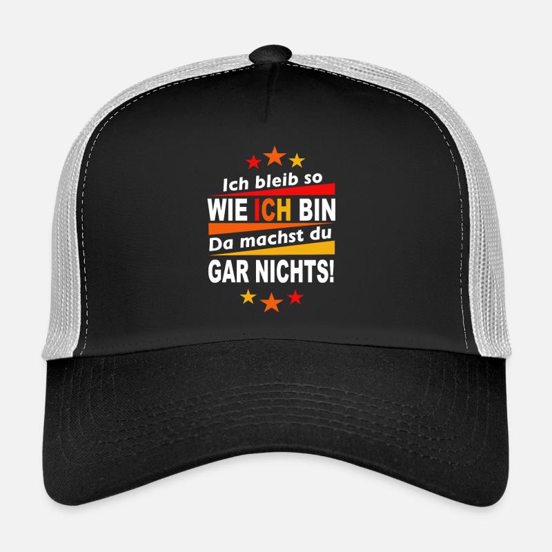 Je reste moi - Chemise tendance Casquette trucker 