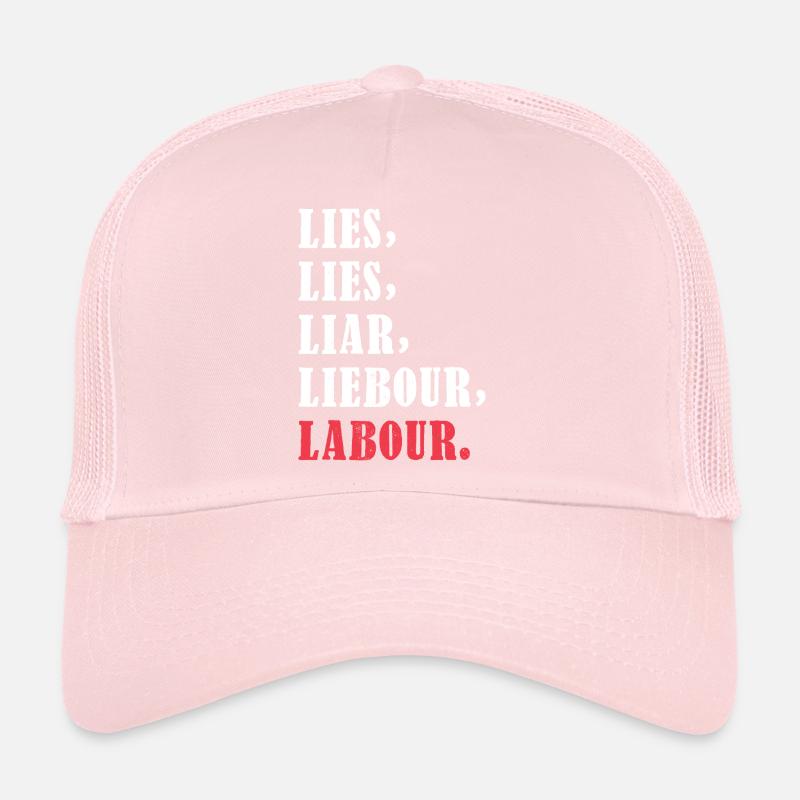 Conception typographique de slogan anti-ouvrier audacieuse Casquette trucker 