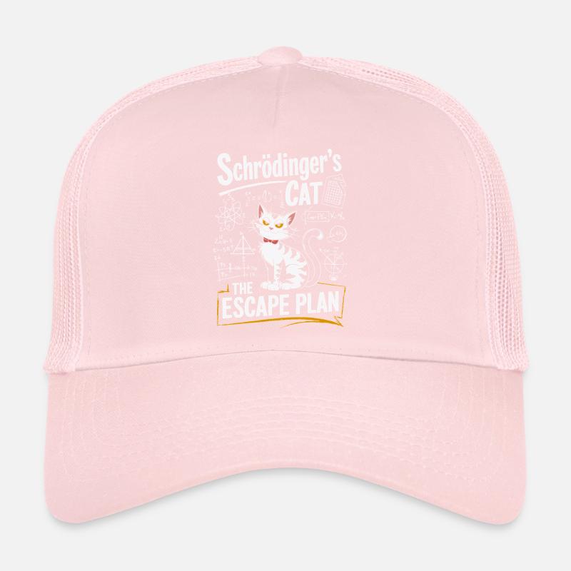 Schrödinger Cat The Escape Plan Trucker Cap