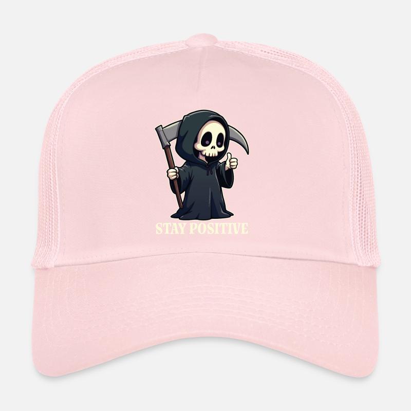 Restez positif Casquette trucker 