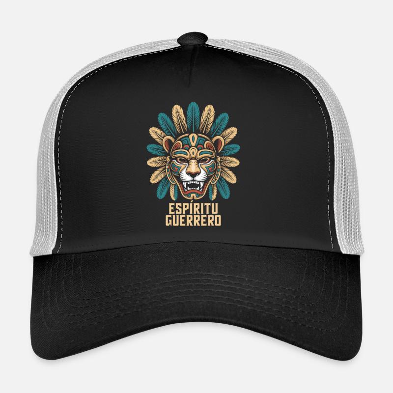 Espiritu Guerrero Aztec Mexican Pride Casquette trucker 