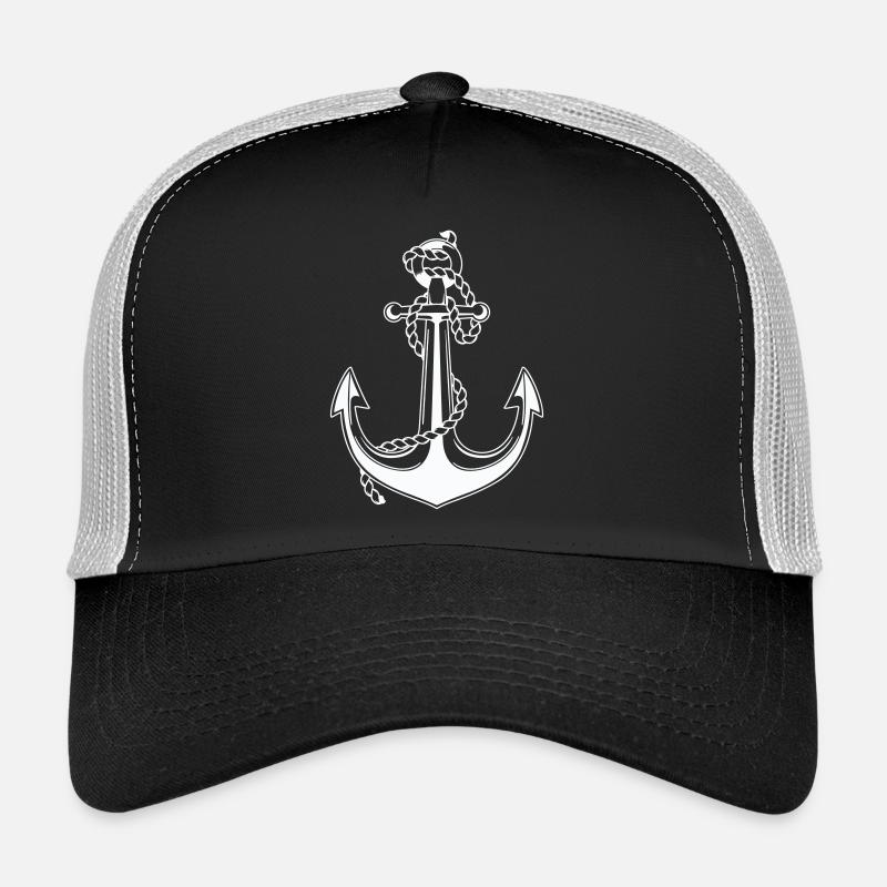 Anker mit Seil Motiv Trucker Cap