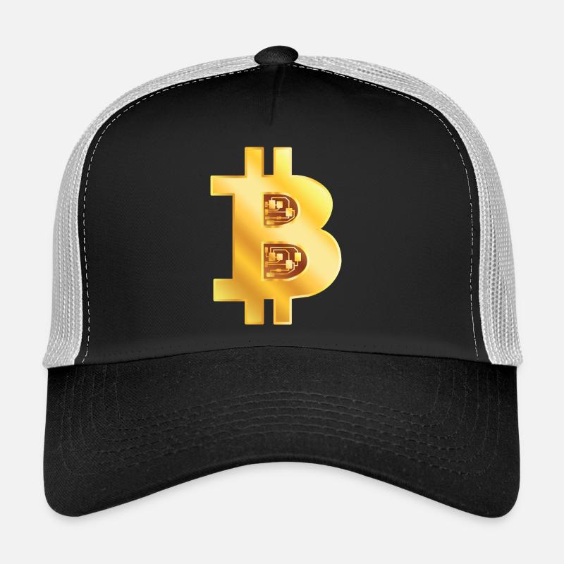 Bitcoin Gold - Trucker Cap - Schwarz/Steingrau