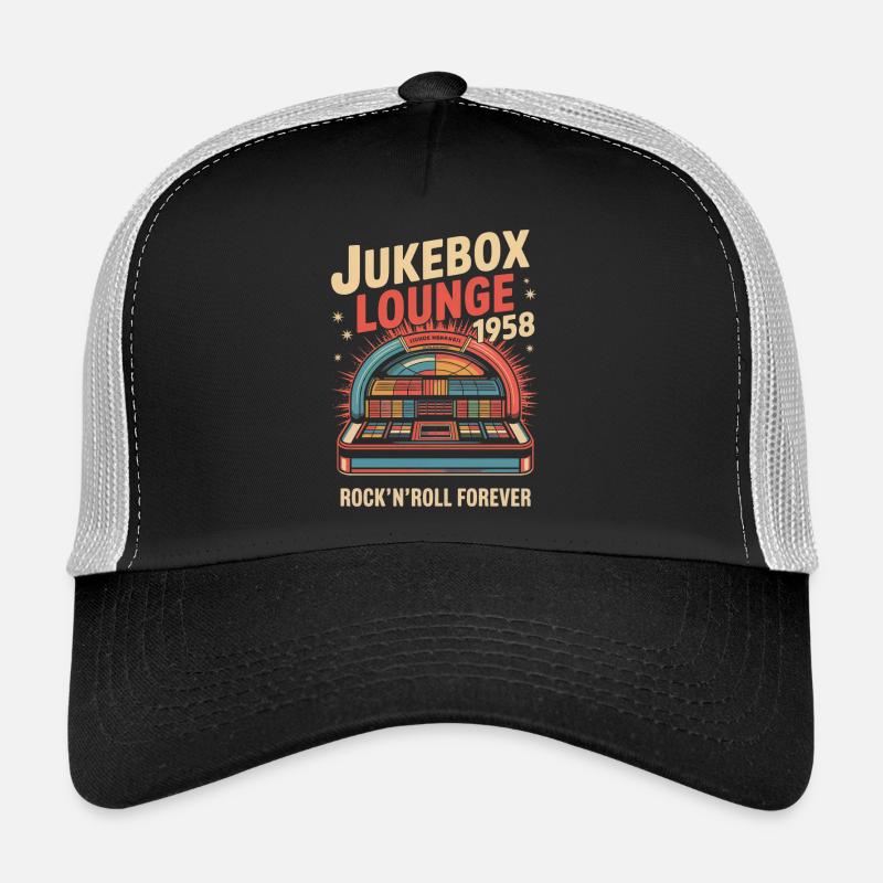 Vintage Musik Werbung Trucker Cap