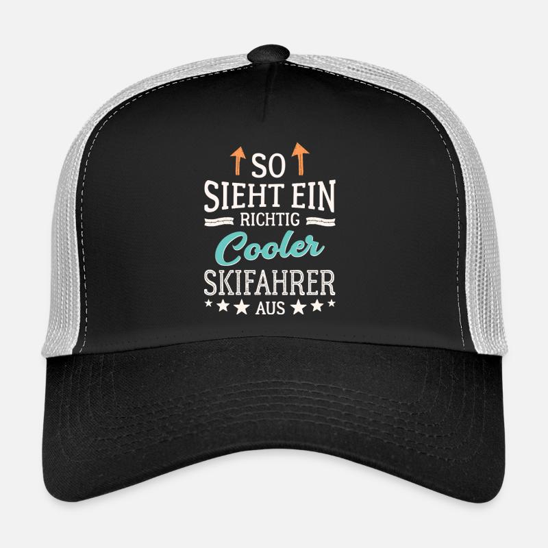 So sieht ein richtig cooler Skifahrer aus  Trucker Cap
