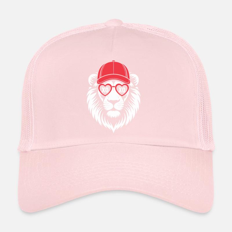Bonnet de cœurs XO Lion Casquette trucker 