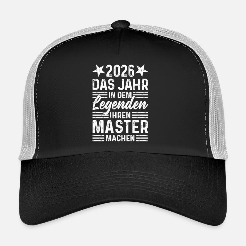 2026 The Year Legends Get Their Master's Degree Trucker Cap