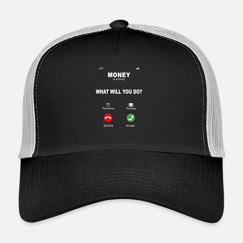 Money Is Calling – Motivations Design Trucker Cap