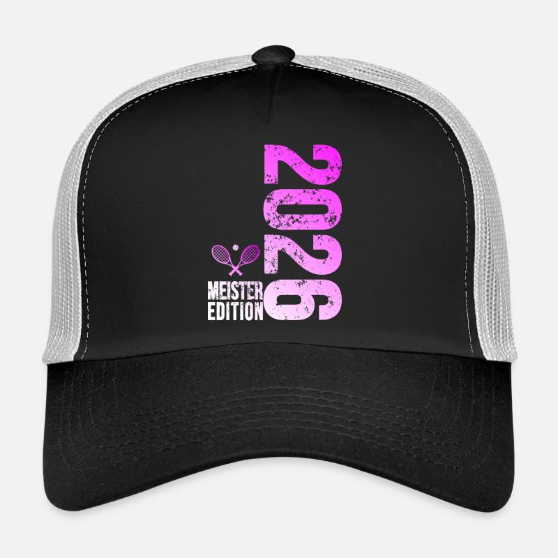Tennis Master Edition 2026 rose Casquette trucker 