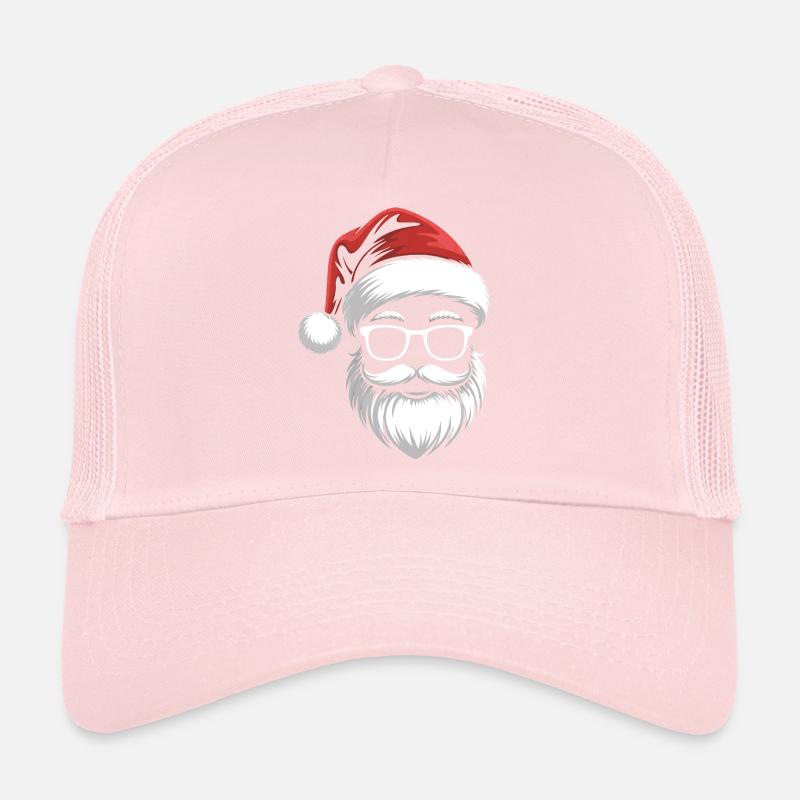 Cooler Santa mit Sonnenbrille Trucker Cap