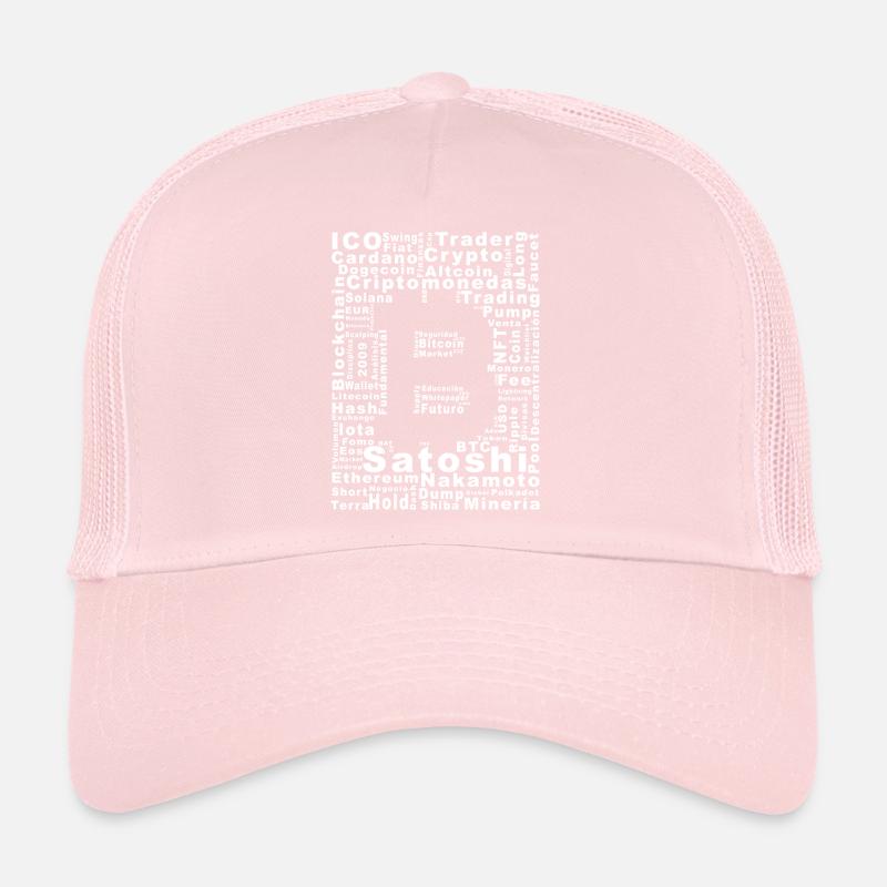 Satoshi Nakamoto Crypto Collage Casquette trucker 