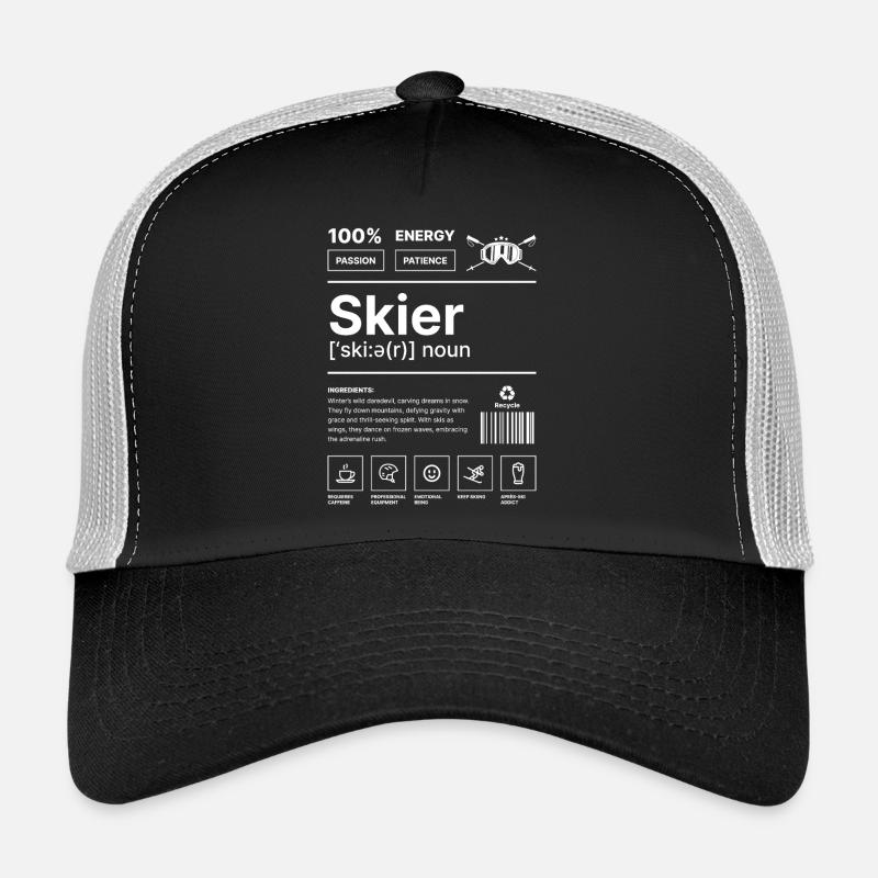 Mode de vie des skieurs Casquette trucker 