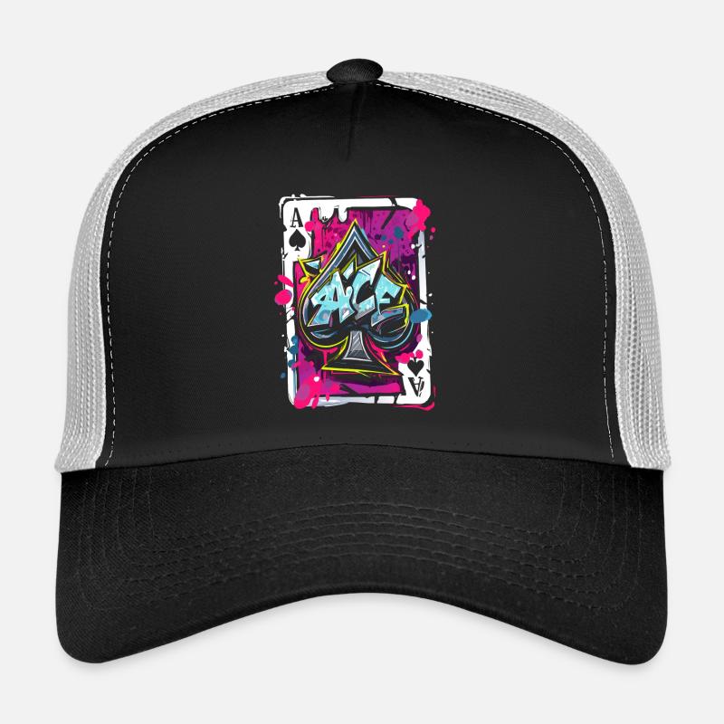 Pik-Ass-Karte Trucker Cap