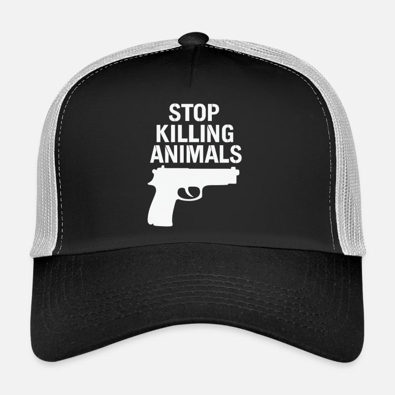 Stop Animal Murder – Chemise statement Casquette trucker 