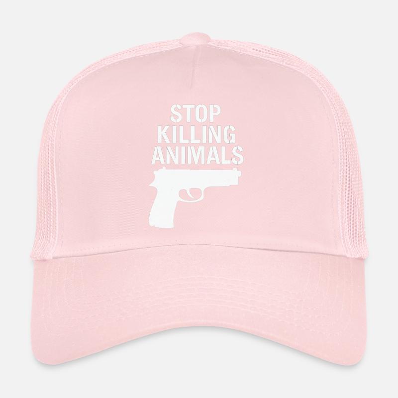 Stop Animal Murder – Chemise statement Casquette trucker 