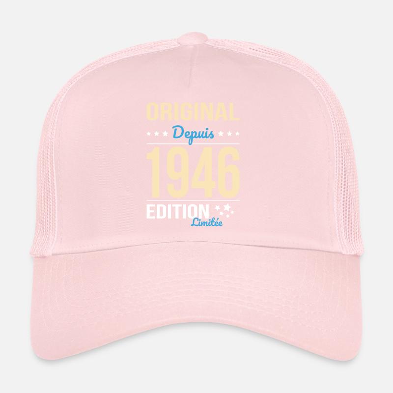 Original depuis 1946 – Anniversaire 80 ans Casquette trucker 