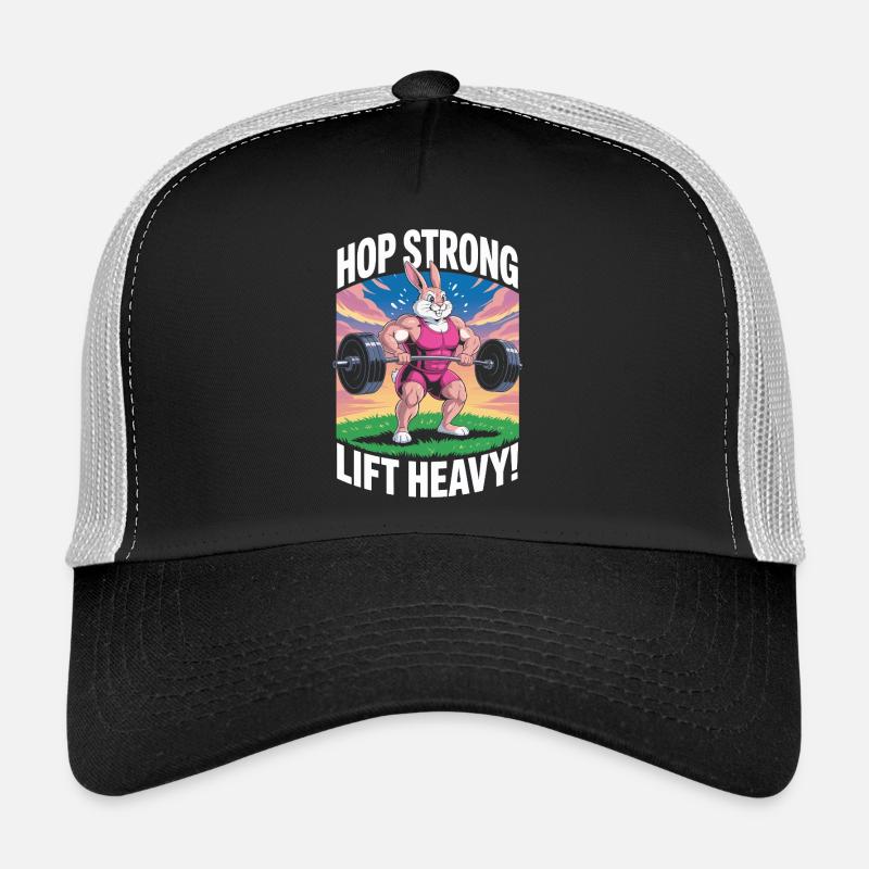 Spring stark. Hebe schwer Trucker Cap
