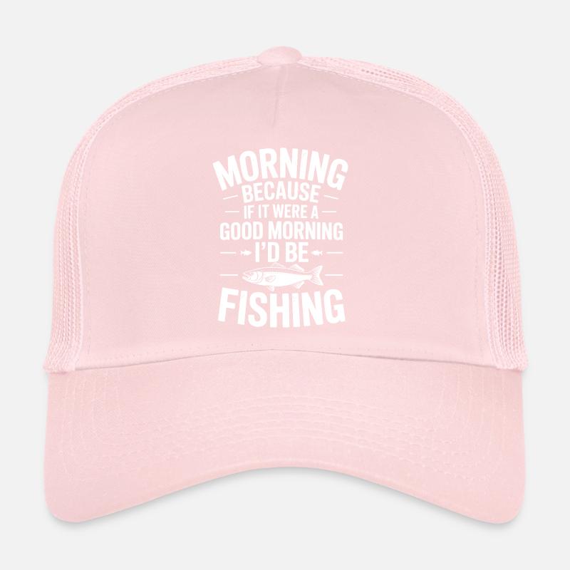 Tee de pêche matinale Casquette trucker 