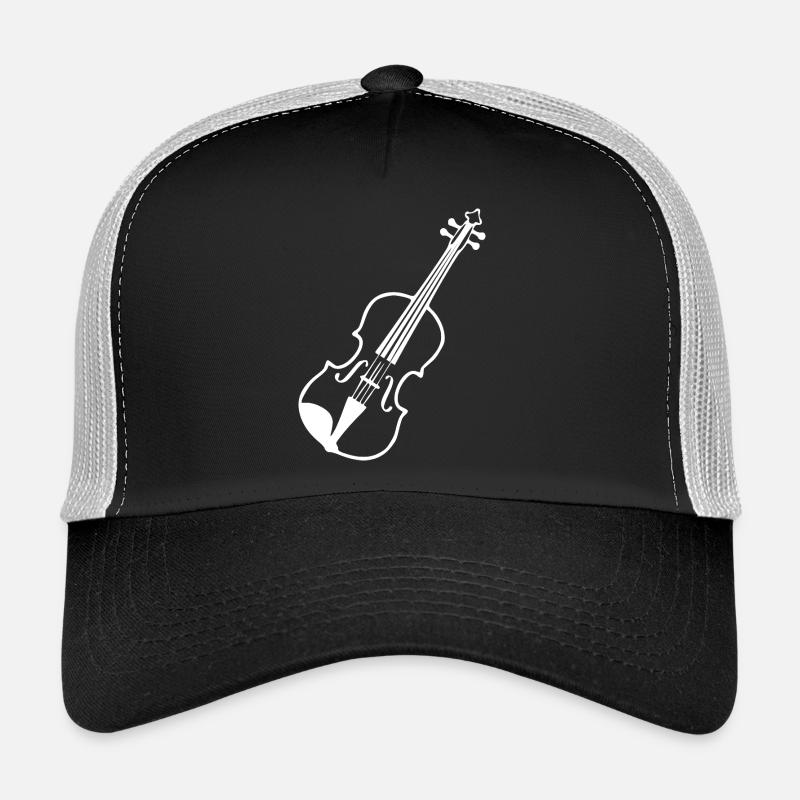 Violon Musique de violon Casquette trucker 
