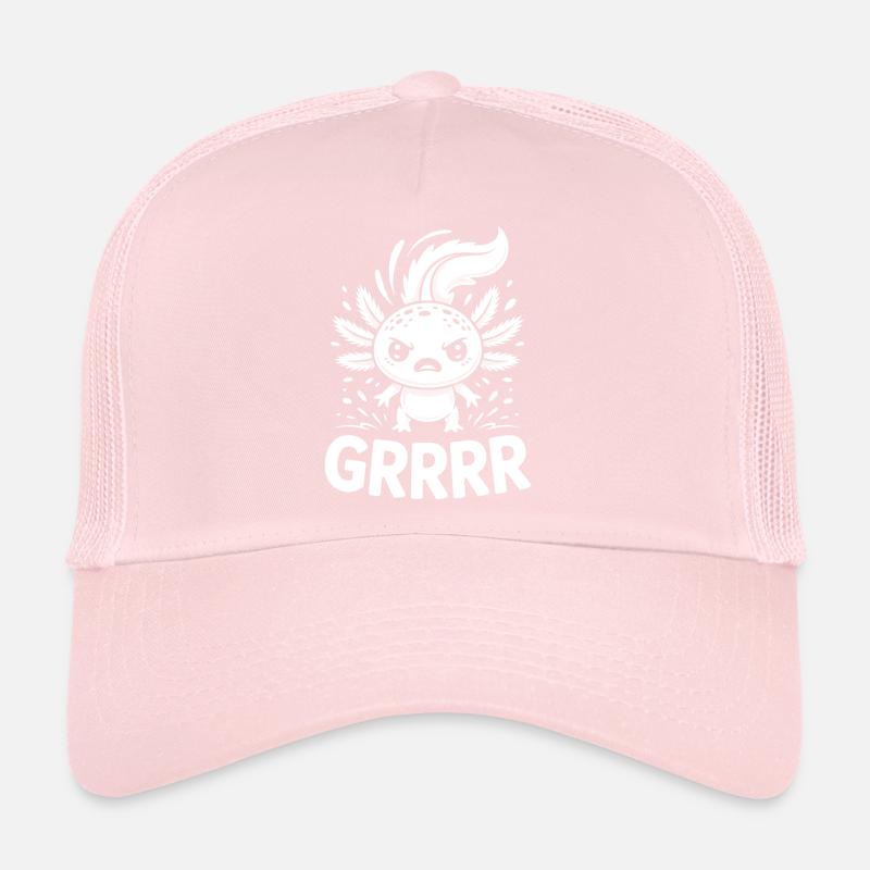 Grump Axolotl Trucker Cap