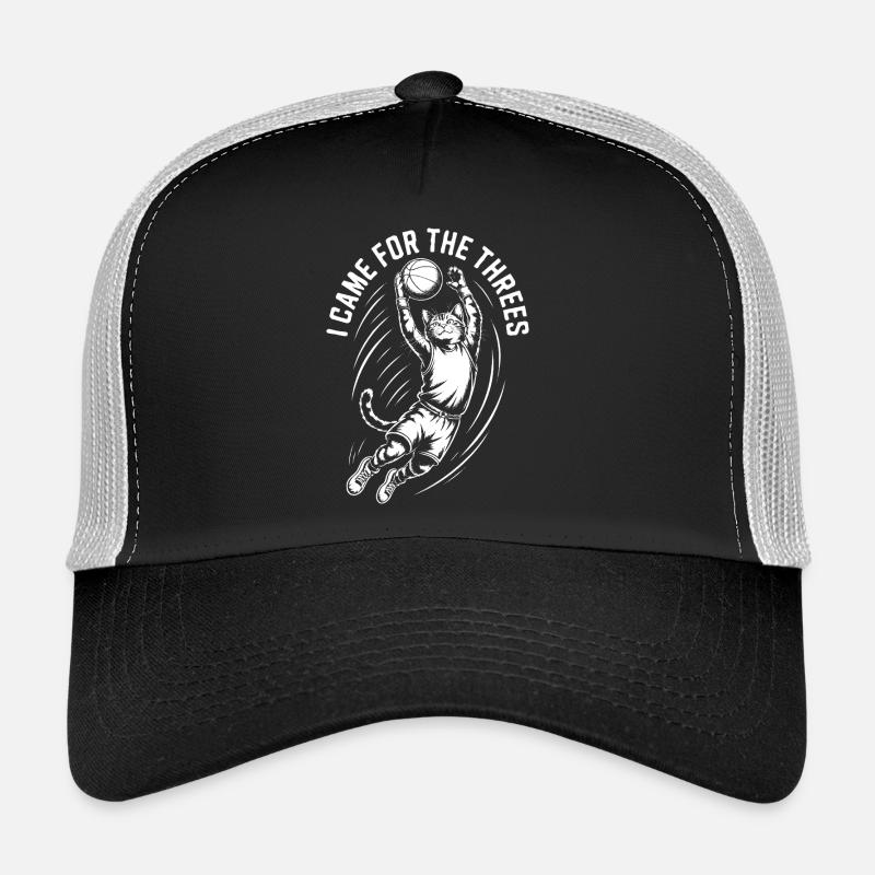 Katzenschießball - Trucker Cap - Schwarz/Steingrau