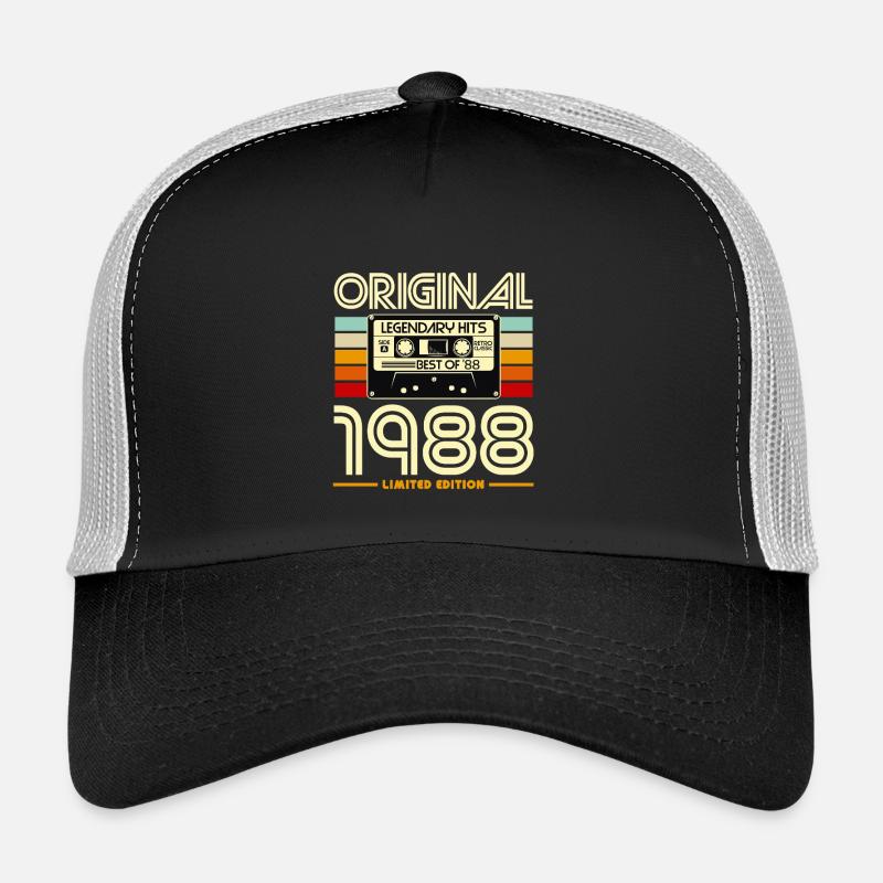 Original 1988 Limited Edition Cassette Casquette trucker 