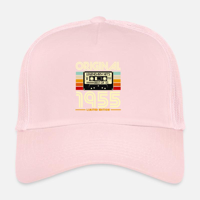 Retro Cassette 1955 Legendary Hits Trucker Cap