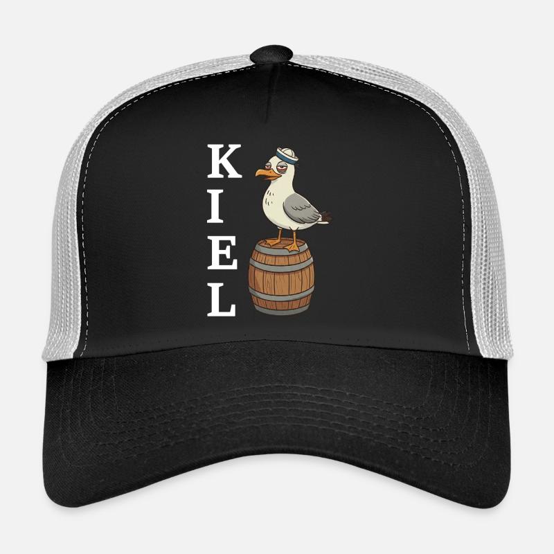 Mouette de Kiel Casquette trucker 