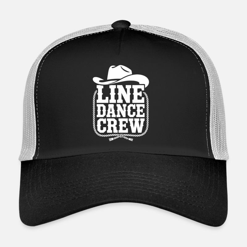 Line Dance Crew Western Logo Trucker Cap
