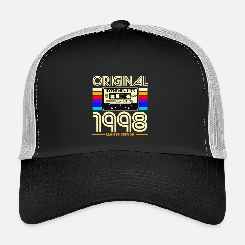 Cassette Légendaire 1998 Édition limitée Casquette trucker 
