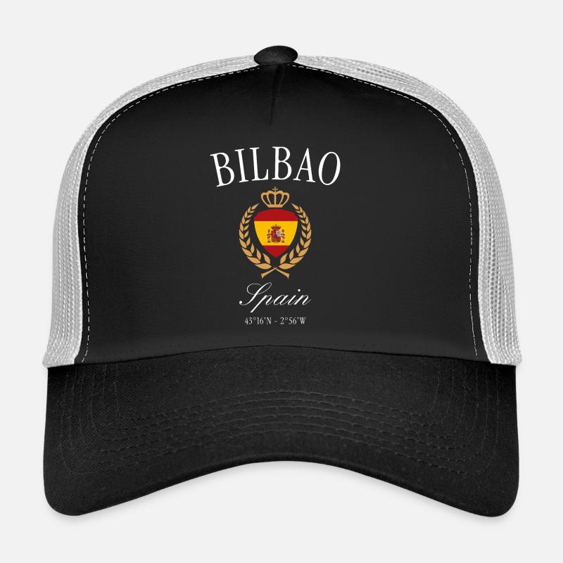 Bilbao Spanien Wappen Krone – Reise Souvenir Trucker Cap
