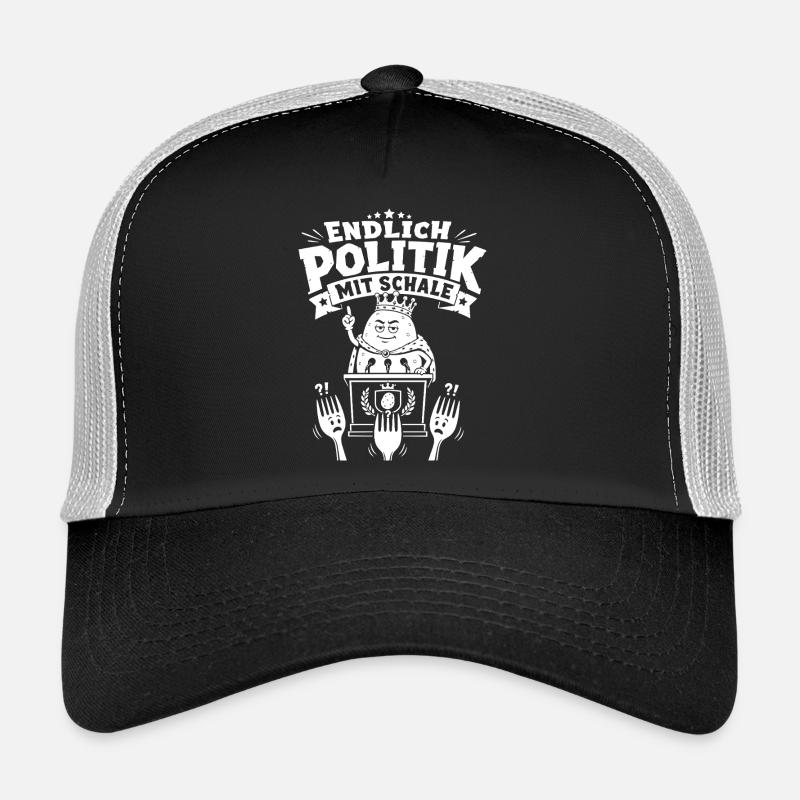 Endlich Politik mit Schale Trucker Cap