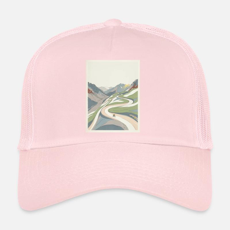 Alpe d’Huez — Mémoire cycliste Casquette trucker 