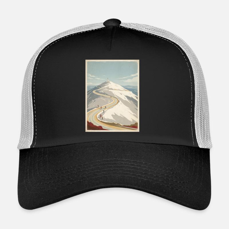Ventoux Summit Road — Cycling Memory Trucker Cap