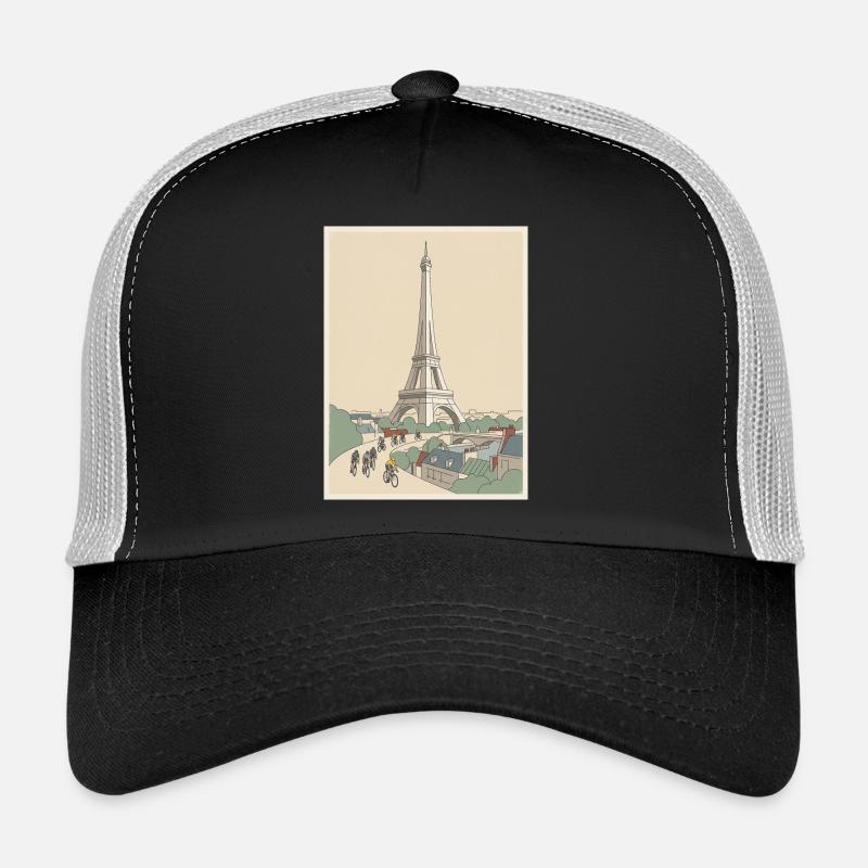 Paris Ride — Cycling Memory Trucker Cap