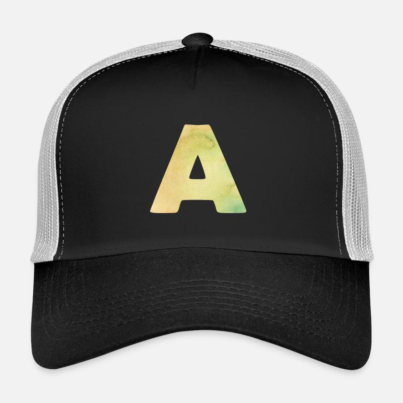 La lettre A Casquette trucker 