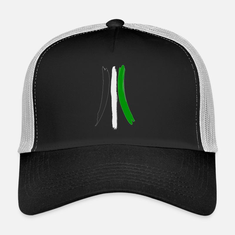 96er For Live - Trucker Cap - Schwarz/Steingrau