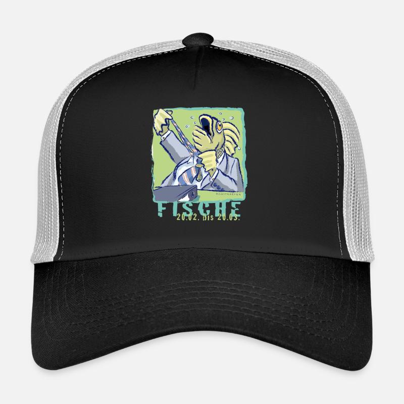 Sternzeichen-Fische Trucker Cap