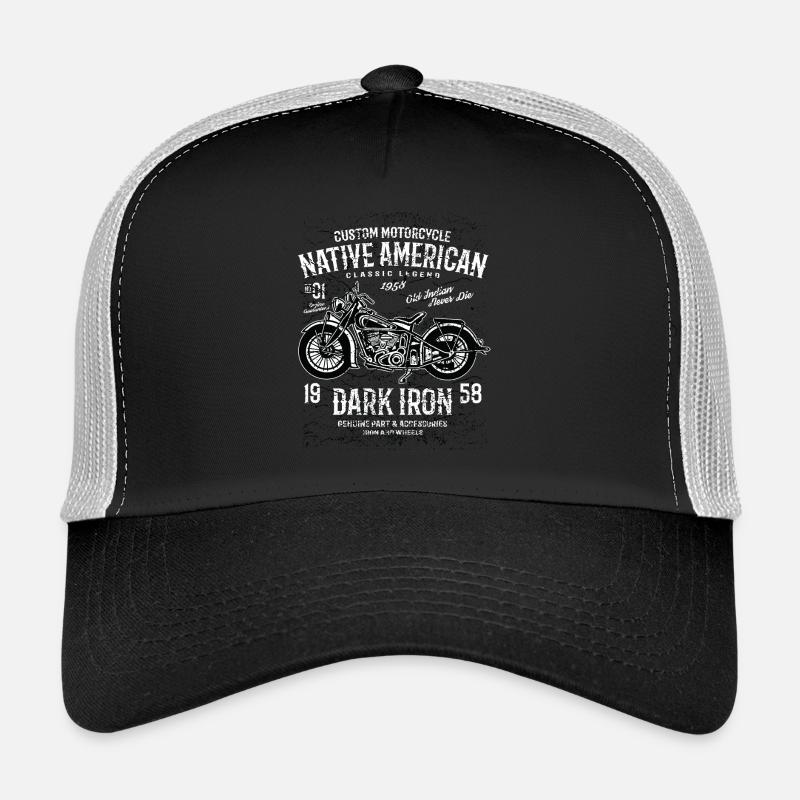 Dark Iron - Trucker Cap - Schwarz/Steingrau