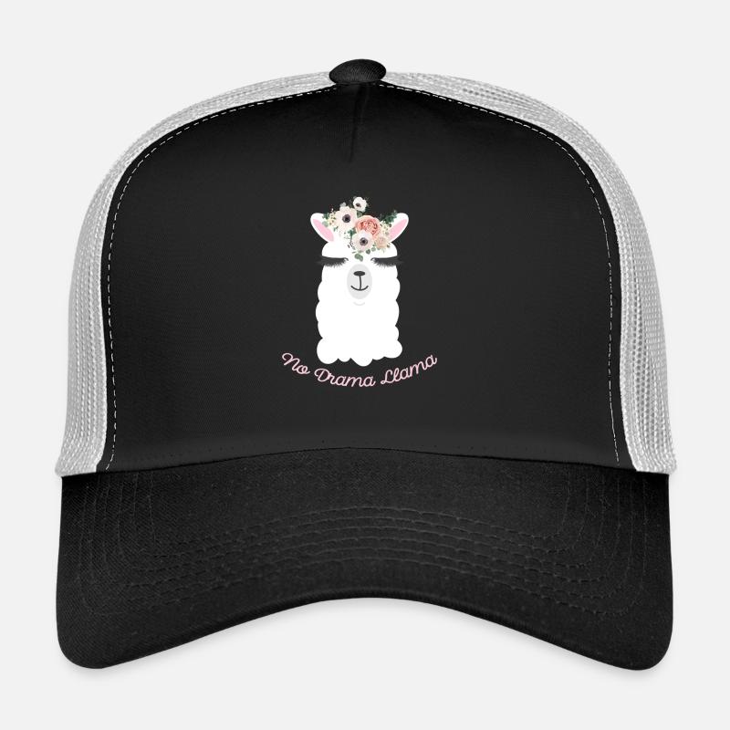 Aucun drame lama Casquette trucker 