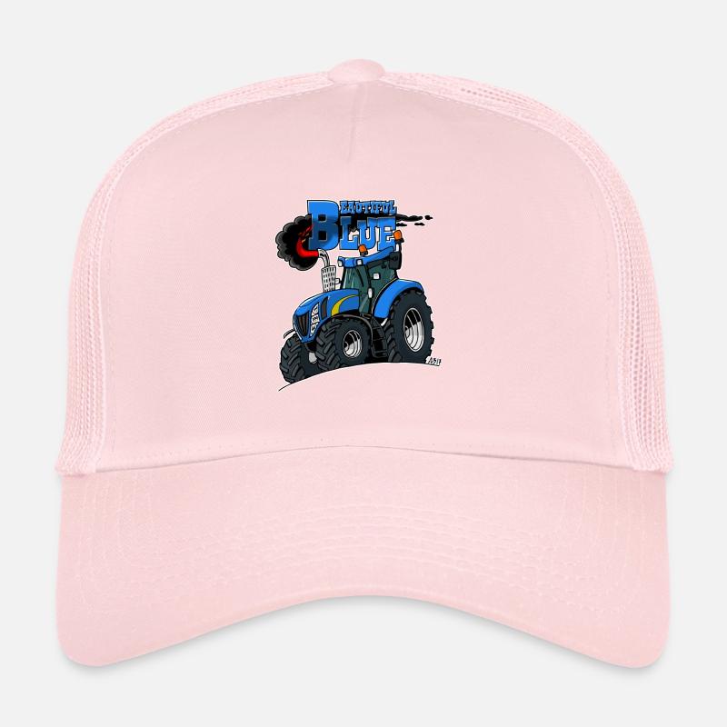 Schöne blaue Grenze Trucker Cap