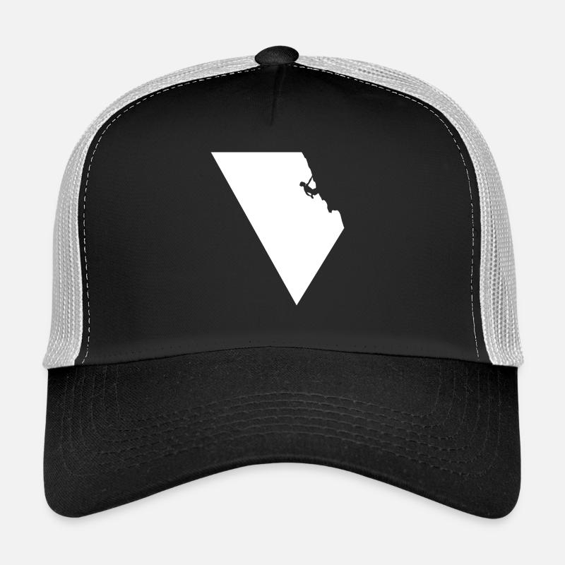 Kletterer - Trucker Cap - Schwarz/Steingrau