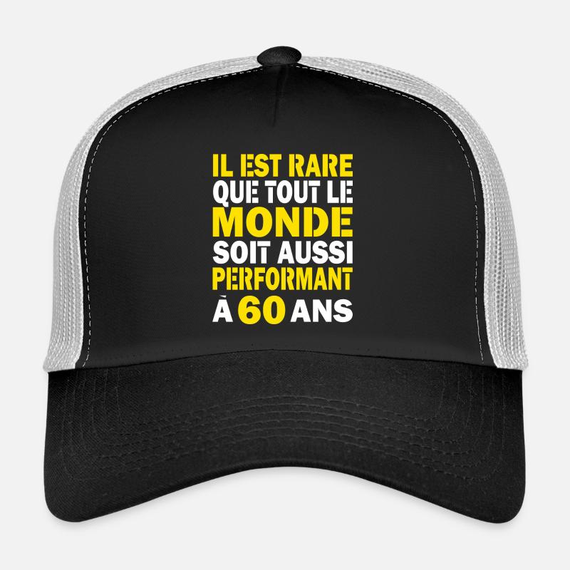 60 ans performant cadeau d'anniversaire 60 ans Casquette trucker 