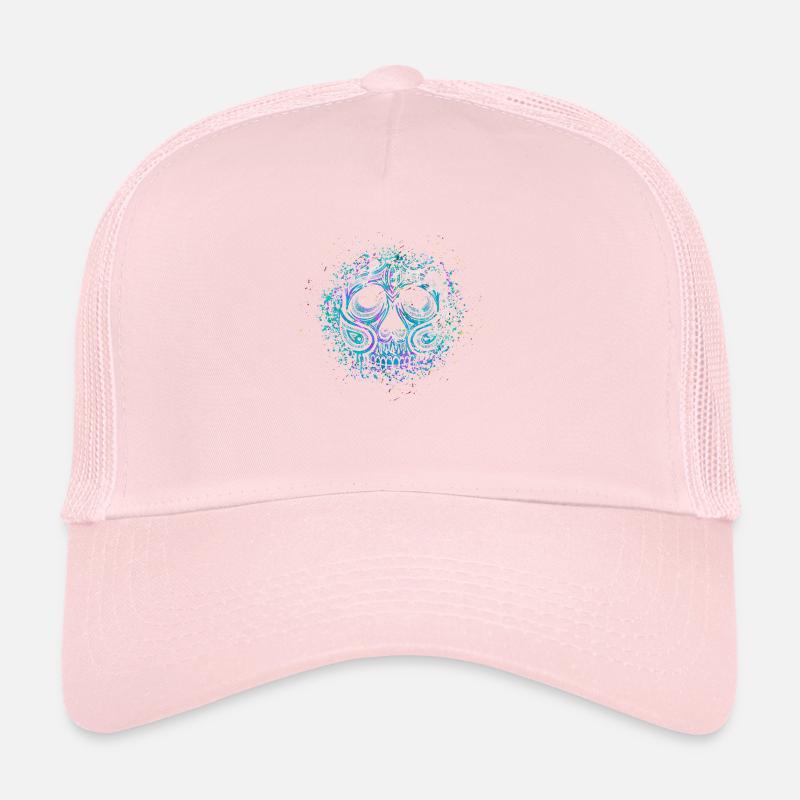 Splash Skull Casquette trucker 
