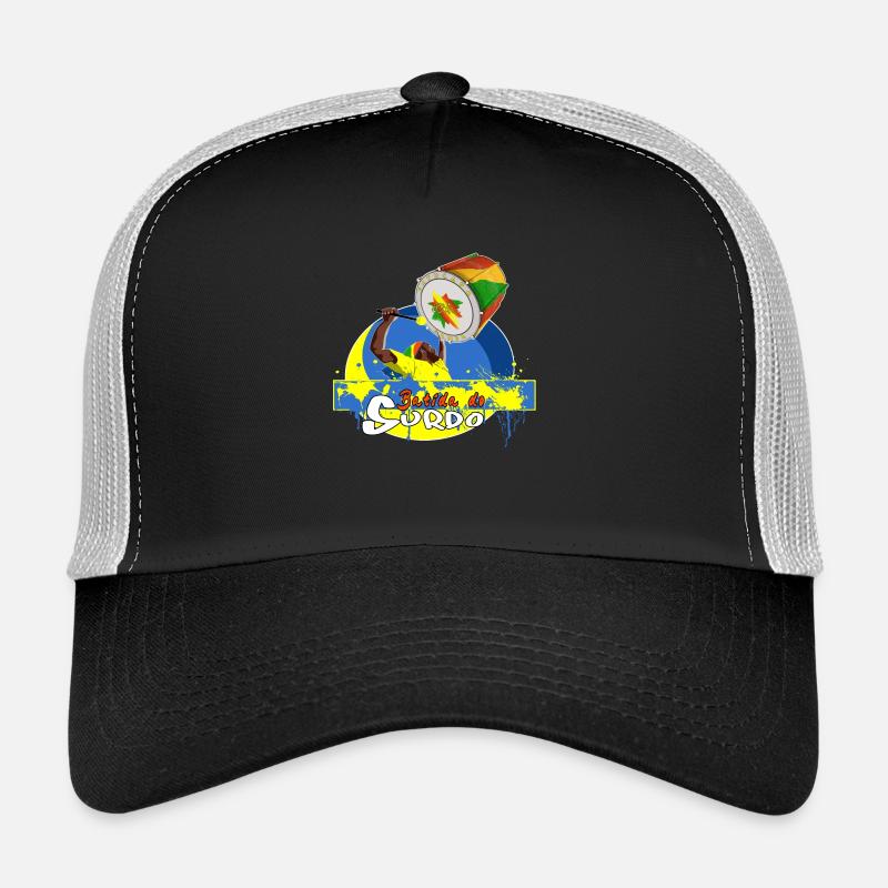 BBaC Surdo - Casquette trucker  - noir/gris pierre