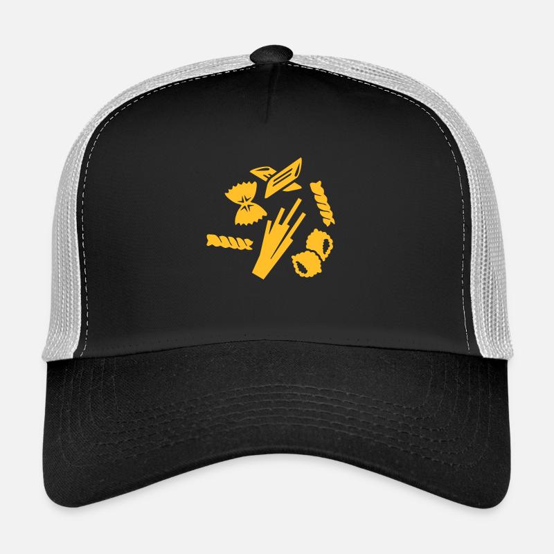 Nudeln - Trucker Cap - Schwarz/Steingrau