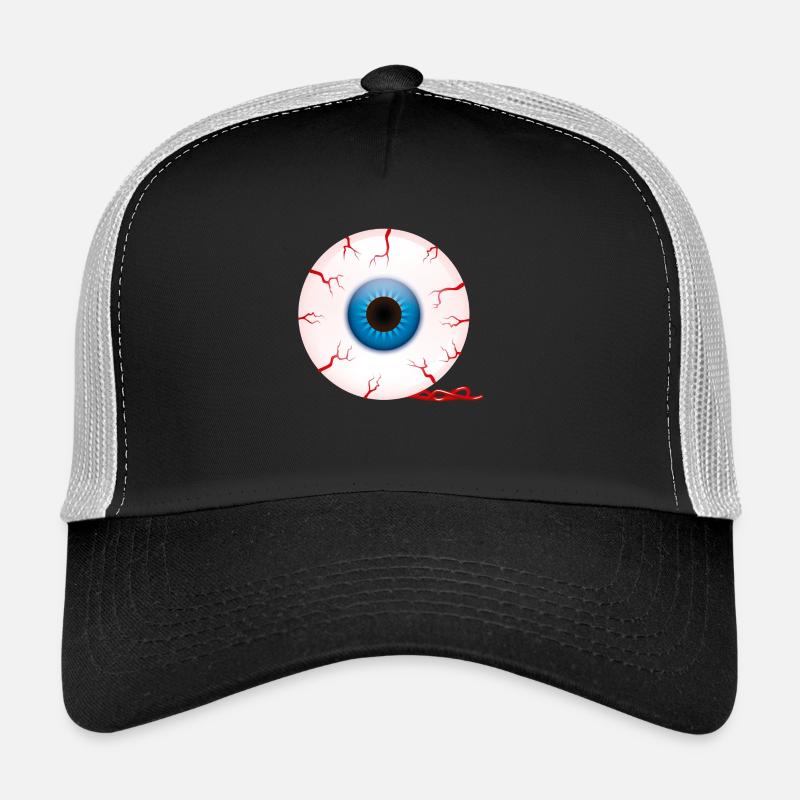 Smiley Halloween Eye Casquette trucker 