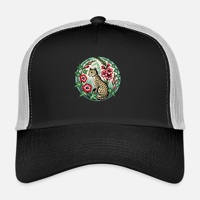 Vintage Cheetah Trucker Cap