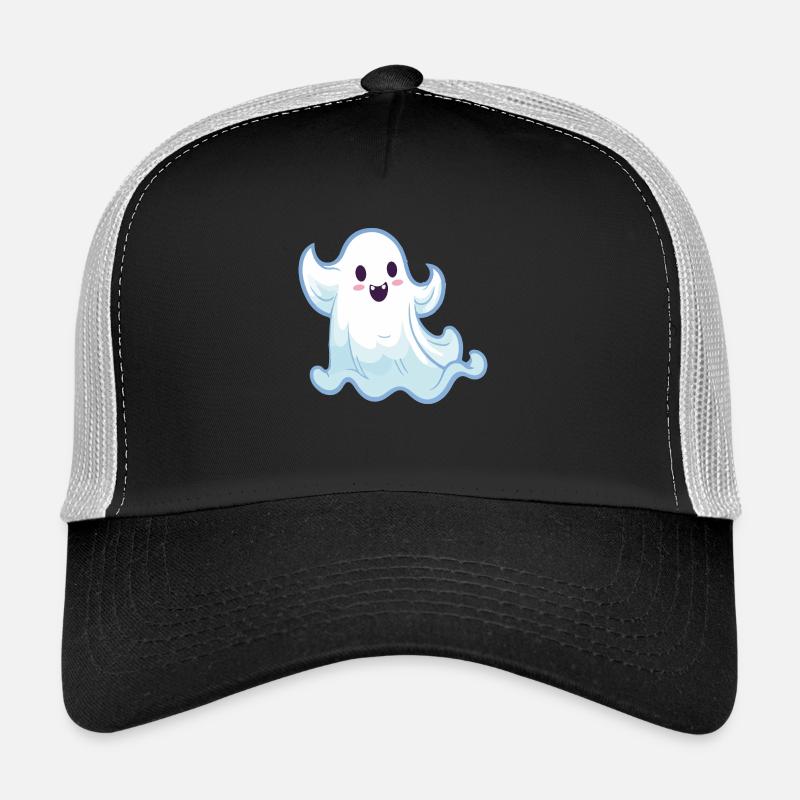 Fantôme fantôme dessin animé Casquette trucker 